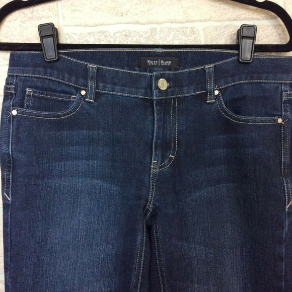 White House Black Market Womens Jeans Ankle Noir 4 - Picture 3 of 8